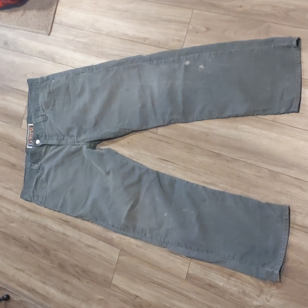 Levi's men's corduroy grey pants
